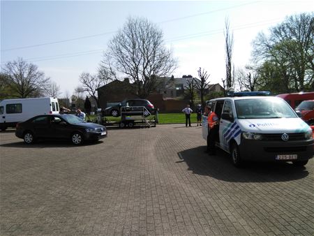 108 genodigden voor de tuimelwagen