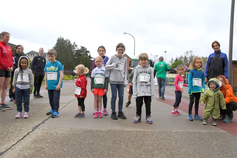 11 dapperen op de kidsrun