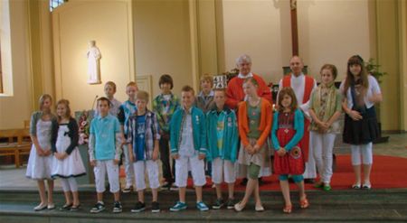 14 vormelingen in Berkenbos