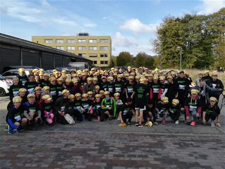 220 collegeleerlingen op Dwars door Hasselt