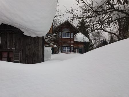 3 meter sneeuw in 15 dagen in Bad Aussee