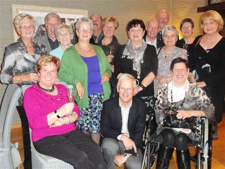 65-jarigen uit Eversel aan het feest