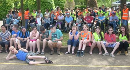 6de leerjaar op wandel met 't Weyerke