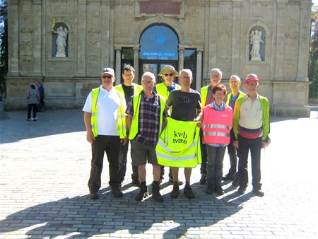 9 KWB-ers van Eversel naar Scherpenheuvel