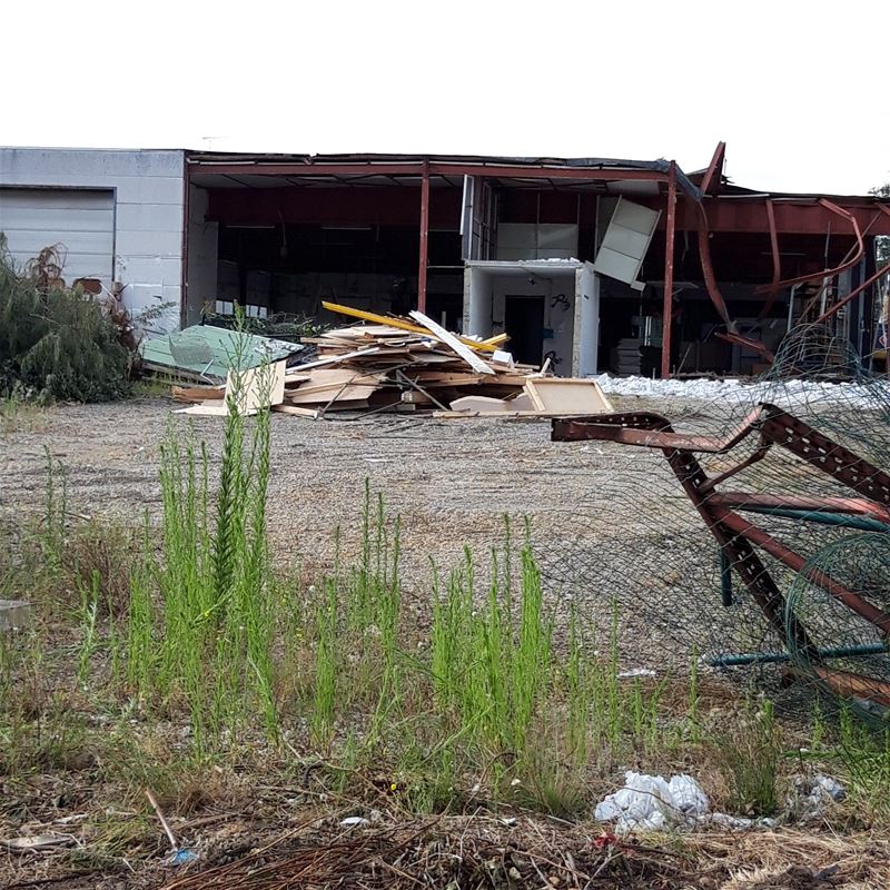 Afbraak 'Amerikaanse stock' is gestart