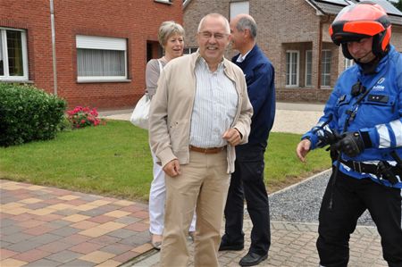 Afscheid met escorte en marsmuziek