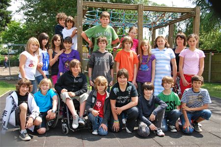 Afscheid van de school in Bolderberg