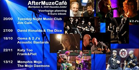 AfterMuzeCafé gooit het over andere boeg