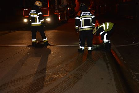 Afvalbrand bij Vangansewinkel