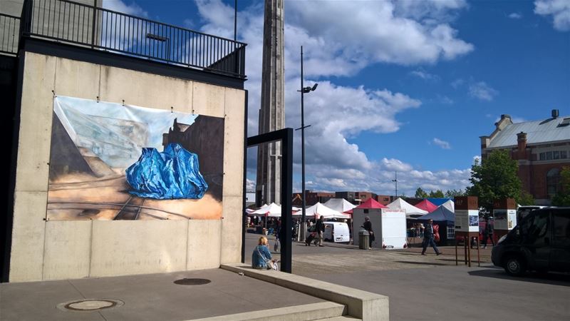 Altijd iets anders te zien op de markt