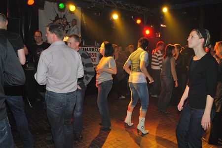 Ambiance op wielerparty