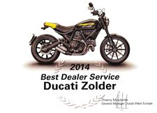 Award voor Heusdense Ducati-dealer