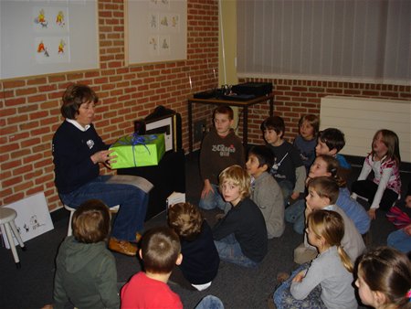 Babbelen over boeken in de bib