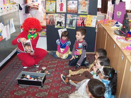 Ballonnen plooien zoals de clowns