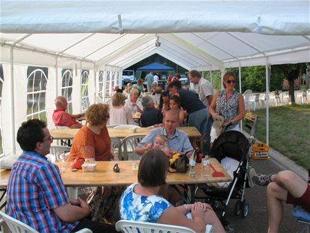 Barbecue in Vunder- en Neerjoutenstraat