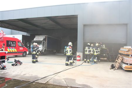 Bedrijfsbrand iin de Lochtemansweg