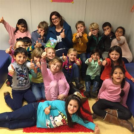 Beekbeemden nam deel aan Voorleesweek