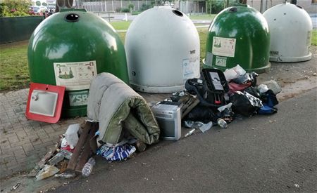 Beemdenstraat is het nieuwe containerpark