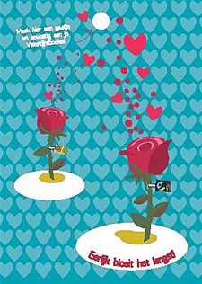'Blije Bloemen' voor Valentijn