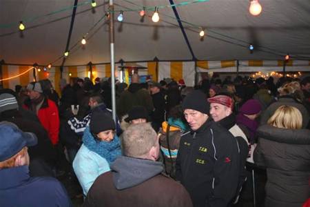 Boekter kersthappening was succes