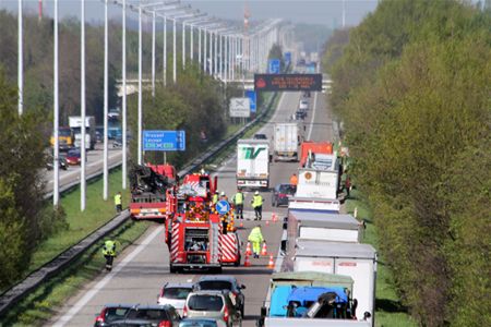 Botsing zorgt voor verkeershinder