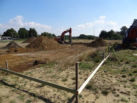 Bouw brandweerwoningen is gestart