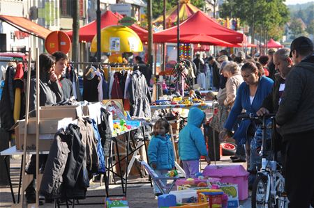 Braderie kwam al heel vroeg op gang