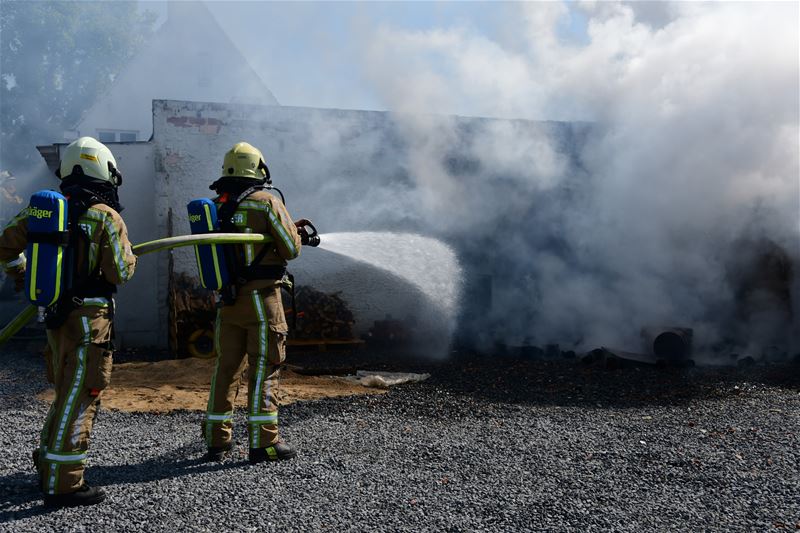 Brand in de Nieuwstraat snel onder controle