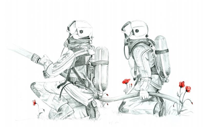 Brandweertekening werd gevraagd in het hele land