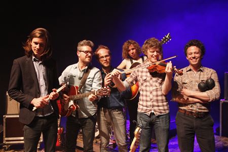 Breed geïnspireerde Douglas Firs