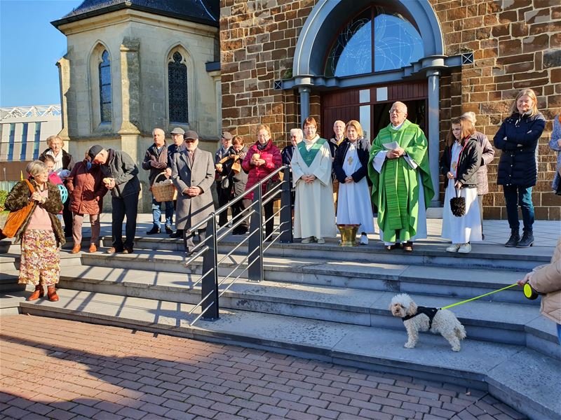 Broodwijding en dierenzegening voor St.-Hubertus