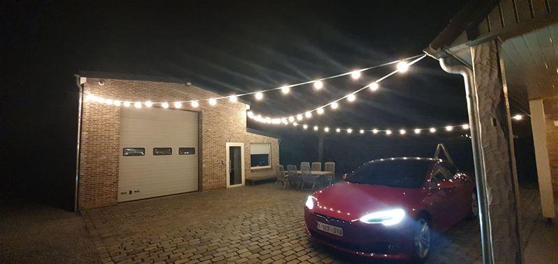 Buurt van de H. Rita baadt al in het licht