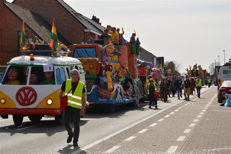 Carnavalstoet zondag: het parcours
