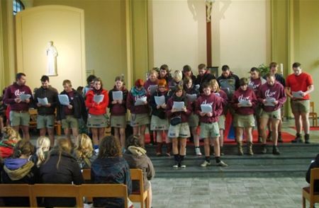 Chiro Berkenbos viert Christus Koning