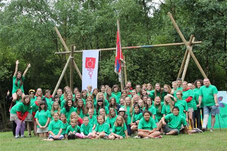 Chiro Boekt kampeert in Tessenderlo