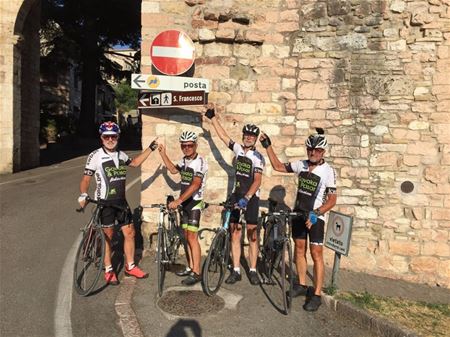 Coels-broers zijn in Assisi aangekomen