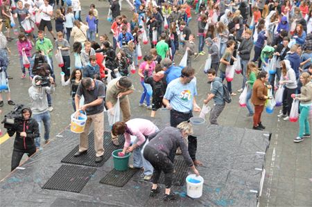 College knalt de vakantie in