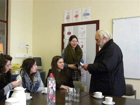 Collegeleerlingen aan de slag voor St. Vincentius