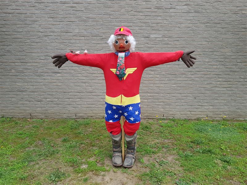 Daar zijn de eerste vogelverschrikkers