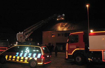 Dakbrand in de Mispelstraat