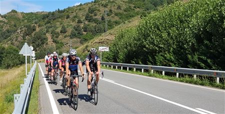 Dappere fietsers van Biarritz naar Barcelona (5)