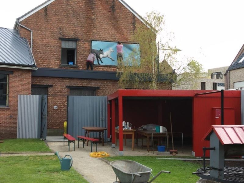 De Berentuin is weer hersteld