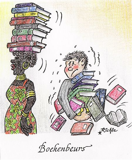 De Boekenbeurs is geopend