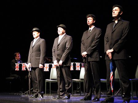 De combinatie van zang en humor