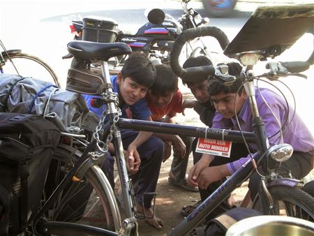 De fiets van Paul als curiosum