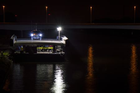 De nachtelijke voorbereidingen