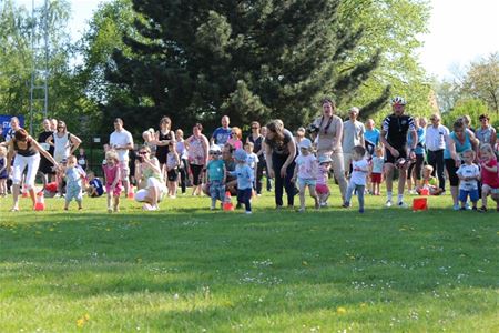 De rush naar de snoepjes