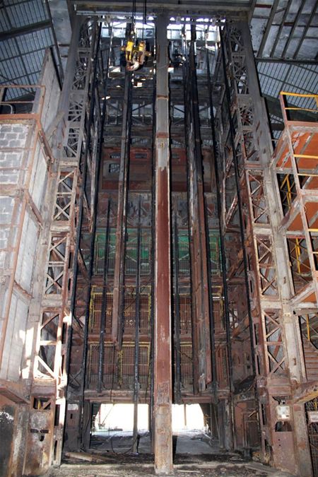 De Schachtbok (5): de liftkooien