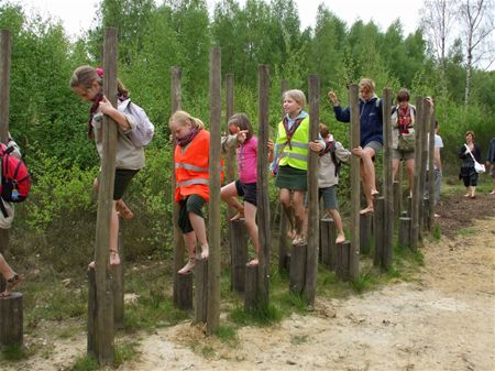 Die van Eversel op blote voeten ...