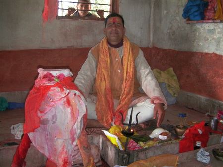 Door het groene en rustige Nepal